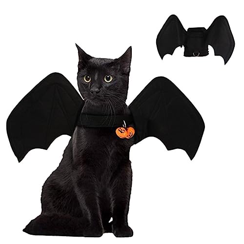 Toyvian Halloween Haustierkostüm Fledermausflügel Hund Katze S Lustiges Partyoutfit für Besondere Anlässe Strapazierfähige Hundebekleidung Einfach Anzuziehen für Halloween und von Toyvian