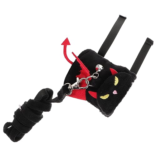 Toyvian Halloween Kleintiergeschirr Set Verstellbar mit Leine für Kaninchen Hasen Katzen Bequemes Langlebiges Brustgeschirr mit Zugentlastung und Bewegungsfreiheit Dunkel Schwarz Toyvian Halloween Kleintiergeschirr Set Verstellbar mit Leine für Kaninchen Hasen Katzen Bequemes Langlebiges Brustgeschirr mit Zugentlastung und Bewegungsfreiheit Dunkel Schwarz von Toyvian