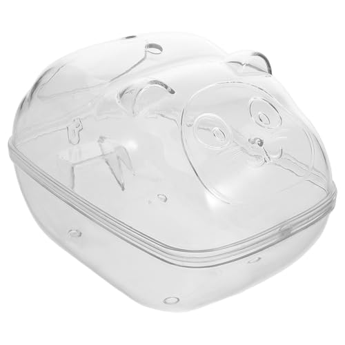 Toyvian Hamster Badewanne Sandbadbehälter Aus Kunststoff Badebehälter Für Kleintiere Futternapf Für Hamster Haustierversorgungsbad Badewanne Kleiner Tiertoiletten Hamsterbad Transparent Pp Toyvian Hamster Badewanne Sandbadbehälter Aus Kunststoff Badebehälter Für Kleintiere Futternapf Für Hamster Haustierversorgungsbad Badewanne Kleiner Tiertoiletten Hamsterbad Transparent Pp von Toyvian