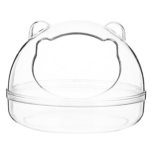 Toyvian Hamster Badewanne Transparente Abnehmbare Sandbadewanne für Hamster für Warmes Badeerlebnis Unkomplizierte Reinigung und Beobachtung Vielseitig Einsetzbar Toyvian Hamster Badewanne Transparente Abnehmbare Sandbadewanne für Hamster für Warmes Badeerlebnis Unkomplizierte Reinigung und Beobachtung Vielseitig Einsetzbar von Toyvian