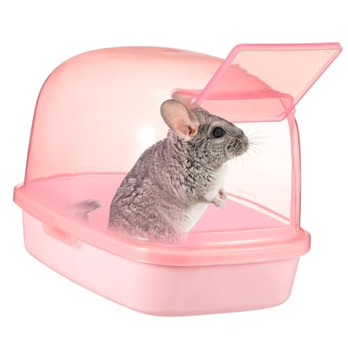 Toyvian Hamster Badezimmer Plastische Sandbadewanne für Kleine Haustiere Innenliegende Hamstertoilette Robust für Rennmäuse und Meerschweinchen Toyvian Hamster Badezimmer Plastische Sandbadewanne für Kleine Haustiere Innenliegende Hamstertoilette Robust für Rennmäuse und Meerschweinchen von Toyvian