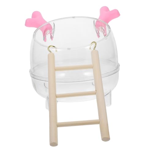 Toyvian Hamster Badezimmer Toilette Badschale Für Hamster Wasserwanne Für Hamster Hamsterbadebecken Sandbadewanne Käfig Hamster-waschwanne Sandbadpfanne Badewanne Für Hamster Das Haustier von Toyvian