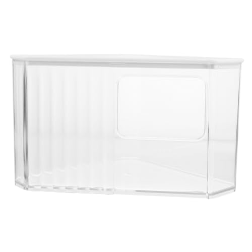 Toyvian Hamster Badezimmer Toilette Gerbil Sand Bad Behälter Chinchilla Bad Sand Badezimmer Hamster Sand Bad Hamster Habitat Hamster Zubehör Haustier Toilette von Toyvian