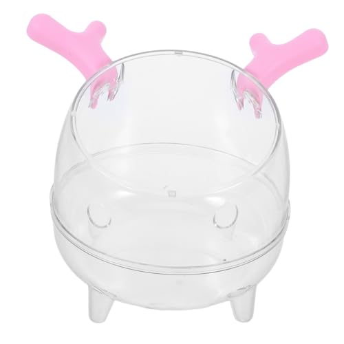 Toyvian Hamster Badezimmer Toilette Kleine Haustiertoilette Hamsterbedarf Hamsterkäfig Häschen Töpfchen Tablett Chinchilla-badestaub Meerschweinchen Katzentoilette Das Haustier Rosa Toyvian Hamster Badezimmer Toilette Kleine Haustiertoilette Hamsterbedarf Hamsterkäfig Häschen Töpfchen Tablett Chinchilla-badestaub Meerschweinchen Katzentoilette Das Haustier Rosa von Toyvian