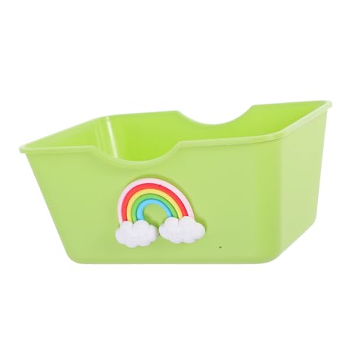 Toyvian Hamster Badezimmerwanne Mit Erhöhtem Design Für Hamster, Die Für Hamstergehäuse Geeignet Sind von Toyvian