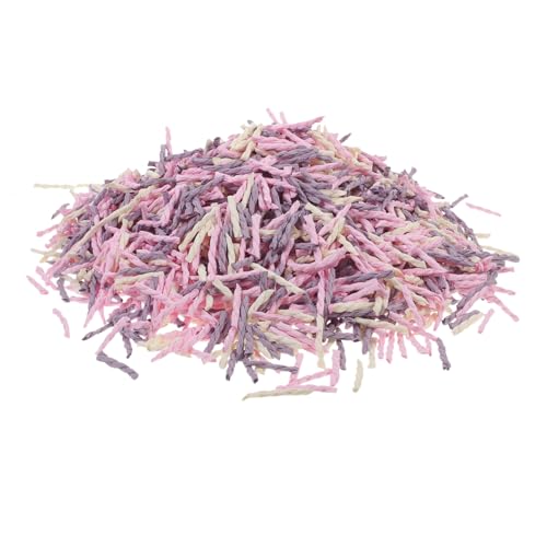 Toyvian Hamster Einstreu Papierstreu Twist Pellets Staubfrei Feuchtigkeitsabsorbierend Für Kleine Haustiere Winter Warmhaltung Nagermatten Ersatz von Toyvian