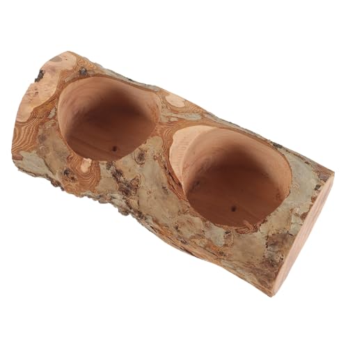 Toyvian Hamster Futternapf aus Natürlichem Apfelholz mit Doppelkammer Stabilem Holzdesign Geeignet für Igel Meerschweinchen und Kleine Kleintiere Langlebig und Leicht zu Reinigen Toyvian Hamster Futternapf aus Natürlichem Apfelholz mit Doppelkammer Stabilem Holzdesign Geeignet für Igel Meerschweinchen und Kleine Kleintiere Langlebig und Leicht zu Reinigen von Toyvian