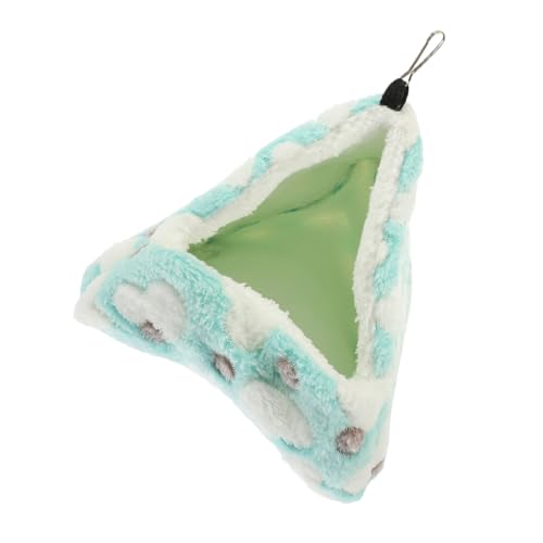 Toyvian Hamster Hängematte Tragbares Hamsternest Hamster-Winter-wärmenest Hamster Hängebett Hamsterschlafbetten Ruhebett Für Hamster Hängematte Für Hamster Kleines Hamsterhaus Baumwolle von Toyvian