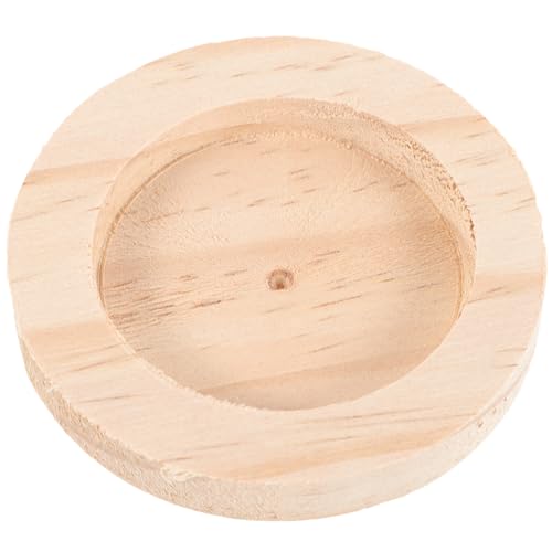 Toyvian Hamster Holzfutter Schüssel für Kleintiere Futter und Wassergeschirr zu Reinigen für Hamster Meerschweinchen und Dekorative Futterstelle Toyvian Hamster Holzfutter Schüssel für Kleintiere Futter und Wassergeschirr zu Reinigen für Hamster Meerschweinchen und Dekorative Futterstelle von Toyvian