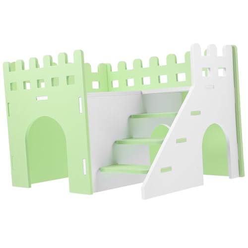Toyvian Hamster Holzhaus Doppelstock Kleintier Villa mit Versteck für Hamster Meerschweinchen Chinchilla Igel Geeignet Dekoratives Nagetier Versteck für Ganzjähriges und Ausruhen Toyvian Hamster Holzhaus Doppelstock Kleintier Villa mit Versteck für Hamster Meerschweinchen Chinchilla Igel Geeignet Dekoratives Nagetier Versteck für Ganzjähriges und Ausruhen von Toyvian