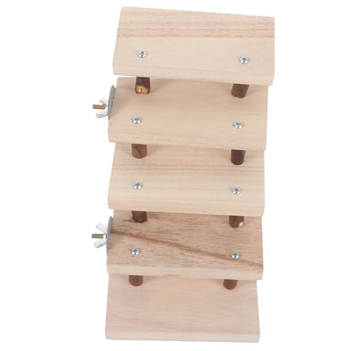 Toyvian Hamster Holzleiter Kletterspielzeug für Kleintiere Holzleiter für Meerschweinchen und Hamster Sichere und Praktische Kletterhilfe für Kleine Haustiere Langlebig Installieren Toyvian Hamster Holzleiter Kletterspielzeug für Kleintiere Holzleiter für Meerschweinchen und Hamster Sichere und Praktische Kletterhilfe für Kleine Haustiere Langlebig Installieren von Toyvian