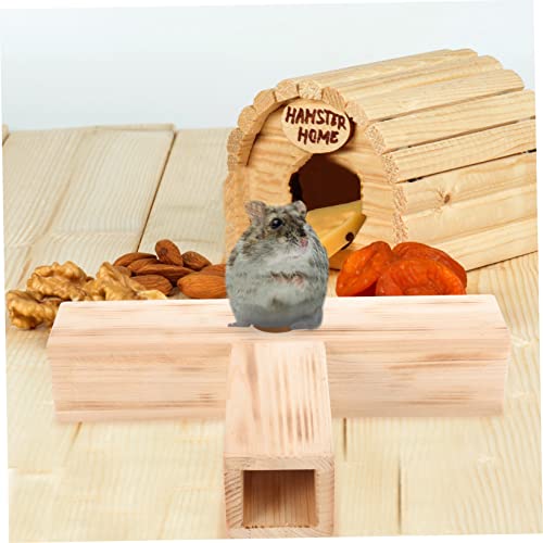 Toyvian Hamster Holzspielzeug Form Tunnel Glatte Oberfläche Sicheres Versteck für Meerschweinchen und Hamster Langlebiger Haustiertunnel für Training und Spielspaß Toyvian Hamster Holzspielzeug Form Tunnel Glatte Oberfläche Sicheres Versteck für Meerschweinchen und Hamster Langlebiger Haustiertunnel für Training und Spielspaß von Toyvian