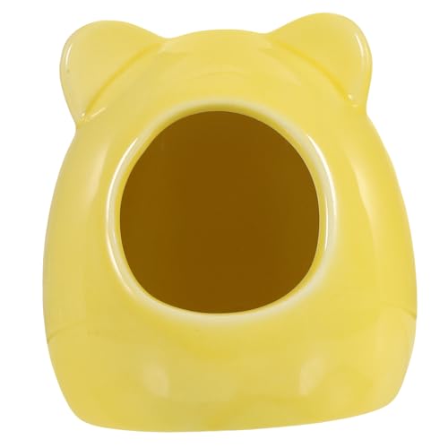 Toyvian Hamster Keramikversteck für Chinchilla Dekoratives Hamsterhaus Gemütliche Sicheres Schlafnest Vielseitiges Spielhaus für Kleine Haustiere Handgefertigt Toyvian Hamster Keramikversteck für Chinchilla Dekoratives Hamsterhaus Gemütliche Sicheres Schlafnest Vielseitiges Spielhaus für Kleine Haustiere Handgefertigt von Toyvian