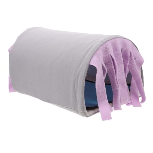 Toyvian Hamster Kuscheltunnel Weicher Kleintier Schlaf und Verstecktunnel Kleintier Nest mit Einzigartigem Tunnel Design für Hamster Meerschweinchen Kaninchen Komfortabler Rückzugsort für von Toyvian