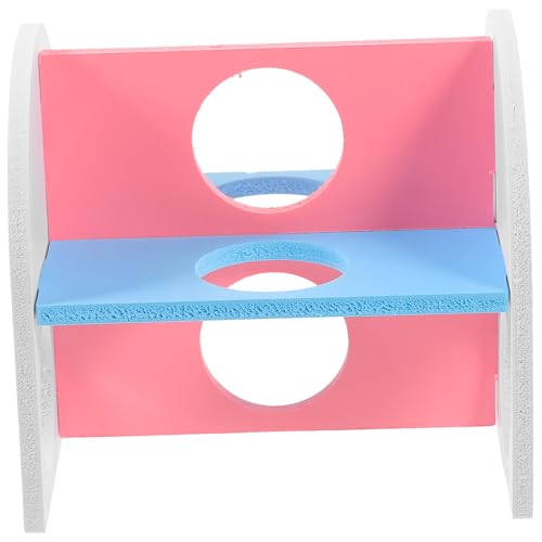 Toyvian Hamster Labyrinth Tunnel aus Glattem Versteck und Kletterspaß für Hamster Afrikanische Zwergigel und Kleine Haustiere Einfach im Käfig zu Installieren Buntes Zubehör für von Toyvian