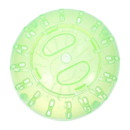 Toyvian Hamster Laufball Übungsbälle Für Käfigratten Käfigratte Läuft Bälle Sportball Aus Kunststoff Hamster-übungsbälle Hamster Rollender Ball Kleintier-übungsspielzeug Light Green Abs von Toyvian