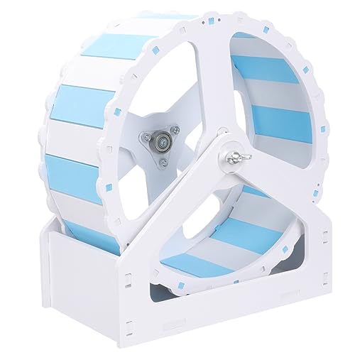 Toyvian Hamster Laufrad Kleintier Laufrad Rattenrad für Hamster Zwerghamster Chinchilla Meerschweinchen Kleines Übungsrad Haustier Zubehör von Toyvian