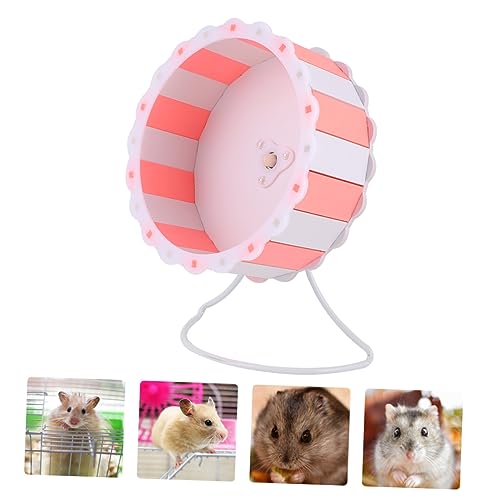 Toyvian Hamster Laufrad Kunststoff Geräuschloses für Kleintiere Sicheres Trainingsgerät für Haustiere Fitnessspielzeug für Hamster und Kleine Nager Toyvian Hamster Laufrad Kunststoff Geräuschloses für Kleintiere Sicheres Trainingsgerät für Haustiere Fitnessspielzeug für Hamster und Kleine Nager von Toyvian