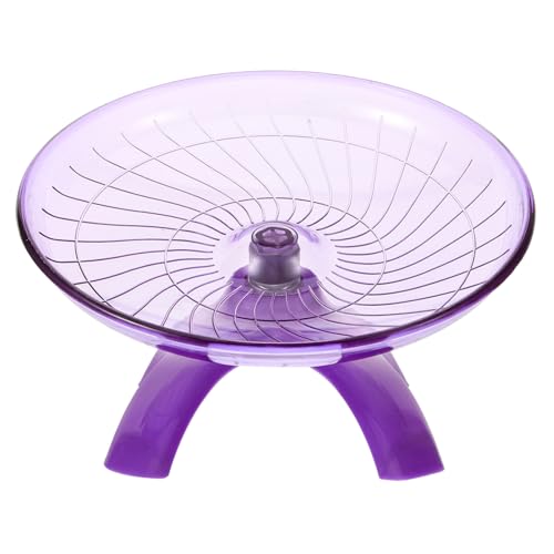 Toyvian Hamster Laufrad aus Langlebigem Material Geräuscharm und Geeignet für Zwerghamster Rennmäuse Meerschweinchen und Kleine Haustiere Stabiler Sicherer Sports Spielplatz für Aktives von Toyvian