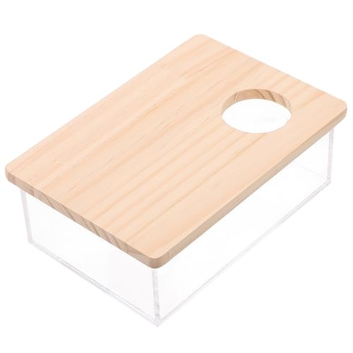 Toyvian Hamster Sandbad Box Mittel Transparent Leicht zu Reinigen Sandbad Behälter für Hamster Rennmäuse und Chinchillas und Sanddusche Toyvian Hamster Sandbad Box Mittel Transparent Leicht zu Reinigen Sandbad Behälter für Hamster Rennmäuse und Chinchillas und Sanddusche von Toyvian