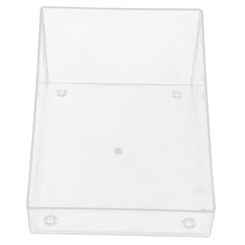 Toyvian Hamster Sandbad Box Transparent Kleine Haustier Toilette Sandkasten Für Chinchilla Multifunktionales Badezimmer Platzsparend Einfach Zu Reinigen von Toyvian