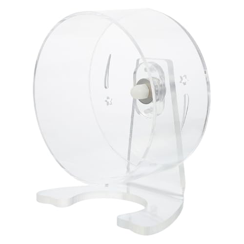 Toyvian Hamster Silent Wheel: Leise Laufräder für Kleintiere, Zubehör, leises Hamster-Laufspielzeug mit Ständer für Rennmäuse, Mäuse, kleine Haustiere, 22 cm Toyvian Hamster Silent Wheel: Leise Laufräder für Kleintiere, Zubehör, leises Hamster-Laufspielzeug mit Ständer für Rennmäuse, Mäuse, kleine Haustiere, 22 cm von Toyvian