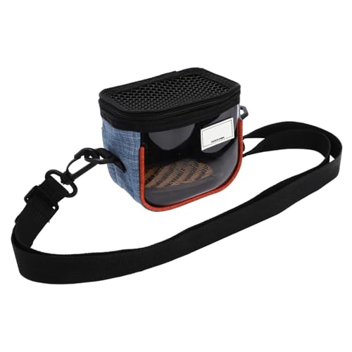 Toyvian Hamster Tragetasche für Kleine Haustiere Tragbare Rucksack Tasche mit Reißverschluss Atmungsaktiv für Reisen und Ausflüge Geeignet für Hamster Chinchillas Igel und von Toyvian