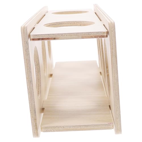 Toyvian Hamster Tunnel Aus Holz Meerschweinchen Versteck Und Erkundungstunnel Für Zwerghamster Und Meerschweinchen Für Kleintiere Und Langlebig Fördert Die Aktivität von Toyvian