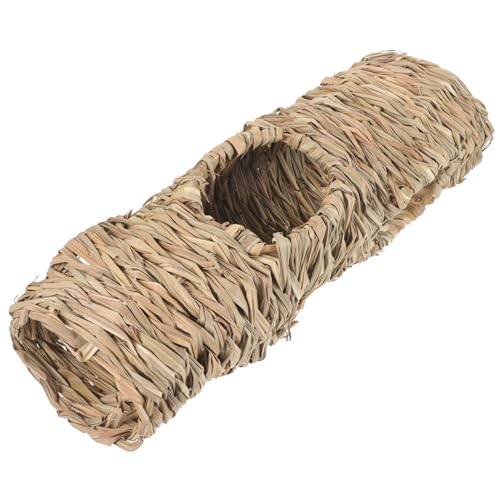 Toyvian Hamster Tunnelspielzeug aus Natürlichem Material Verstecktunnel für Meerschweinchen Chinchillas und Andere Nager Sicher und Robust für Stundenlangen Spielspaß Toyvian Hamster Tunnelspielzeug aus Natürlichem Material Verstecktunnel für Meerschweinchen Chinchillas und Andere Nager Sicher und Robust für Stundenlangen Spielspaß von Toyvian