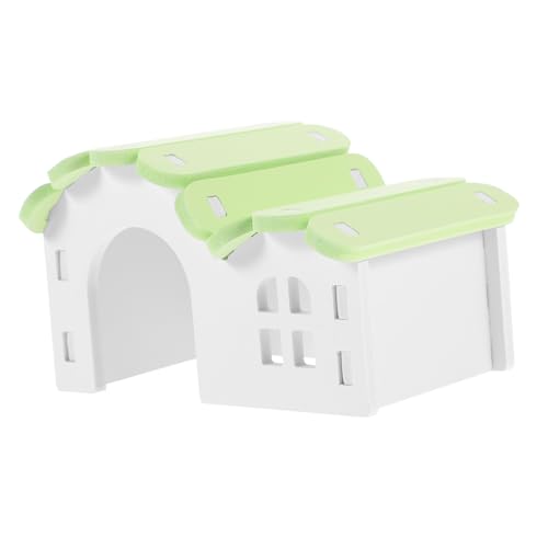 Toyvian Hamster Versteck Haus aus Buntem Material für Meerschweinchen und Kleintiere Multifunktionale Schlaf und Spielstätte Einfache Süßes Design für Käfigdekoration Toyvian Hamster Versteck Haus aus Buntem Material für Meerschweinchen und Kleintiere Multifunktionale Schlaf und Spielstätte Einfache Süßes Design für Käfigdekoration von Toyvian