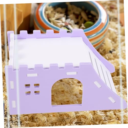 Toyvian Hamster Versteck Haus mit Kletterleiter PVC Mehrzweck Kleintier für Zwerghamster und Kleine Haustiere Bissfest Langlebig DIY Dekorierbar als Haustierversteck und Spielplatz Toyvian Hamster Versteck Haus mit Kletterleiter PVC Mehrzweck Kleintier für Zwerghamster und Kleine Haustiere Bissfest Langlebig DIY Dekorierbar als Haustierversteck und Spielplatz von Toyvian