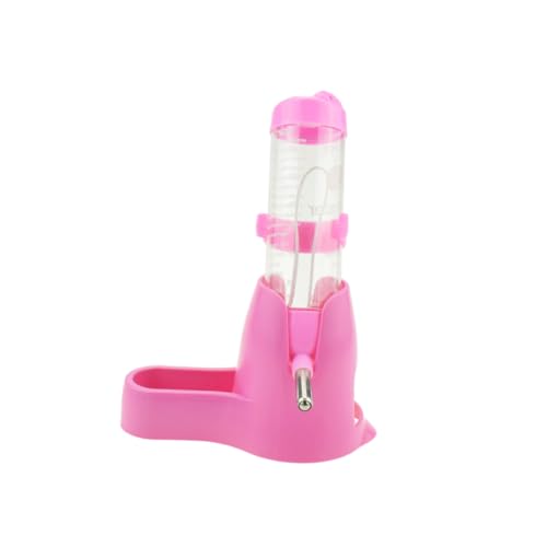 Toyvian Hamster Wasserspender mit Plastik Trinkflasche für Kleintiere kein Tropfen Leicht zu Reinigen Geeignet für Hamster Meerschweinchen und Zufällige Farbe von Toyvian