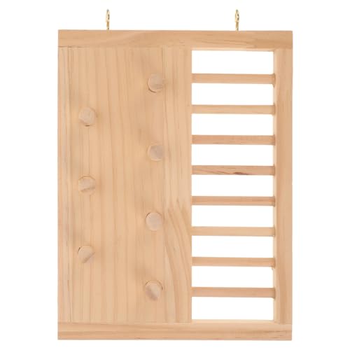Toyvian Hamster Kletterleiter Aus Natürlichem Holz Spielzeug Für Hamster Meerschweinchen Und Kleintiere Leicht Zu Montieren Und Platzsparend Für Käfige Und Spielbereiche Toyvian Hamster Kletterleiter Aus Natürlichem Holz Spielzeug Für Hamster Meerschweinchen Und Kleintiere Leicht Zu Montieren Und Platzsparend Für Käfige Und Spielbereiche von Toyvian