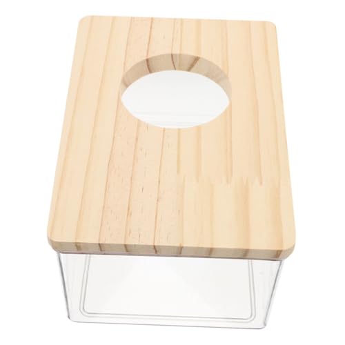 Toyvian Hamster-sandkasten: Transparentes Hamsterbadezimmer – Sandbadewanne Für Kleintiere – Klare Haustier-duschbox Für Tiere, Rennmaus Toyvian Hamster-sandkasten: Transparentes Hamsterbadezimmer – Sandbadewanne Für Kleintiere – Klare Haustier-duschbox Für Tiere, Rennmaus von Toyvian