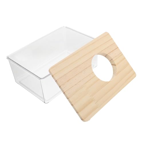 Toyvian Hamsterbadezimmer Hamsterkäfige Und Habitate Hamsterkäfige Aus Holz Haustierbadewanne Pflege Für Hamster Kleintierkäfig Hamsterbadewanne Frettchenbadewanne Toyvian Hamsterbadezimmer Hamsterkäfige Und Habitate Hamsterkäfige Aus Holz Haustierbadewanne Pflege Für Hamster Kleintierkäfig Hamsterbadewanne Frettchenbadewanne von Toyvian