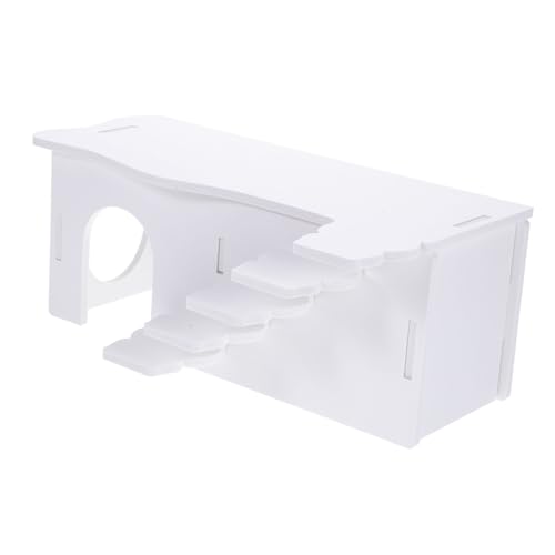 Toyvian Hamsterhaus mit Leiter aus Langlebigem Material Multifunktionales Versteck und Schlafhaus für Zwerghamster und Meerschweinchen DIY Gestaltbar Ruhiger Rückzugsort für Kleintiere Toyvian Hamsterhaus mit Leiter aus Langlebigem Material Multifunktionales Versteck und Schlafhaus für Zwerghamster und Meerschweinchen DIY Gestaltbar Ruhiger Rückzugsort für Kleintiere von Toyvian