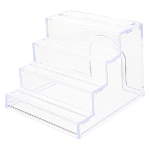 Toyvian Acrylleiter Für Kleintiere Transparent Kletterleiter Für Hamsterkäfig Landschaftsbauleiter Spielzeug Für Hamster Chinchilla Und Andere Kleine Haustiere von Toyvian