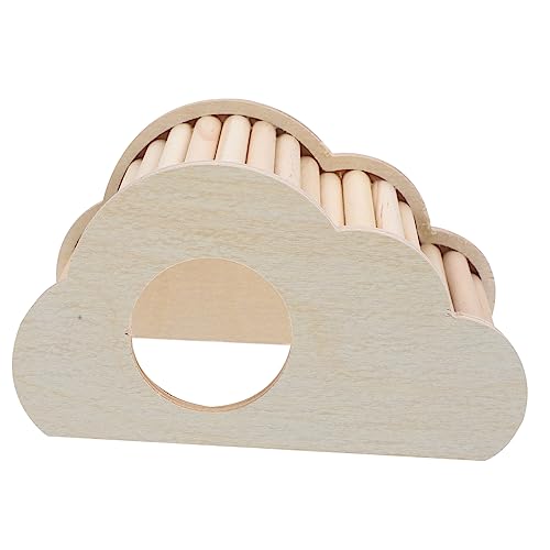 Toyvian Hamsternest Für Käfig Schweineversteck Mini Versteck Klein Hamster -versteck Verstecken Meerschweinchen Versteck Schlafen Drinnen Kleintierleiter Hamsterversteck Mäuse Hölzern von Toyvian