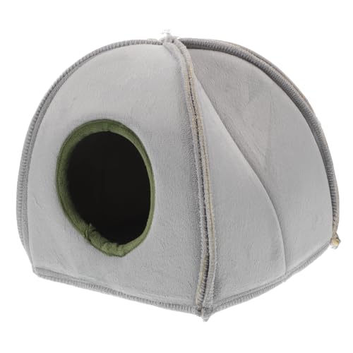 Toyvian Hamsternest Kleintiernest Haustier Schlafhaus haustierbett Hamster Schlafnest Kleintierpflege Zubehör Hamster Baumwollnest Kleintierbettwäsche, Schlafbett Baumwolle Grey Toyvian Hamsternest Kleintiernest Haustier Schlafhaus haustierbett Hamster Schlafnest Kleintierpflege Zubehör Hamster Baumwollnest Kleintierbettwäsche, Schlafbett Baumwolle Grey von Toyvian