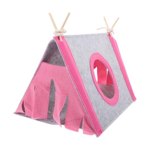 Toyvian Hamsternest Tipi Meerschweinchen Hamster Versteck Meerschweinchen Zelt Meerschweinchen Zeug Meerschweinchen Tipi Lebensräume Verstecke Hütte Indoor Hamster Zelt Fleece Filz Toyvian Hamsternest Tipi Meerschweinchen Hamster Versteck Meerschweinchen Zelt Meerschweinchen Zeug Meerschweinchen Tipi Lebensräume Verstecke Hütte Indoor Hamster Zelt Fleece Filz von Toyvian