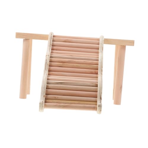 Toyvian Luxus-hamsterkäfig-plattform Aus Holz Tierleiter-Spielzeug-Set Für Zwerghamster Chinchillas von Toyvian