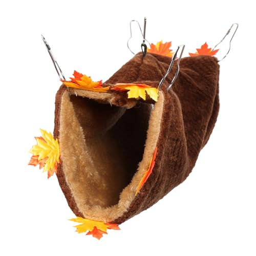 Toyvian Hamstertunnel Hängematte für Kleine Haustiere Atmungsaktive und Bequeme Tunnel für Hamster Chinchilla und Ratten für Winter Langlebig und Kratzfest Toyvian Hamstertunnel Hängematte für Kleine Haustiere Atmungsaktive und Bequeme Tunnel für Hamster Chinchilla und Ratten für Winter Langlebig und Kratzfest von Toyvian