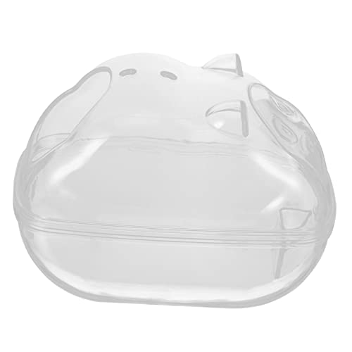 Toyvian Hamsterwanne Aquarium Sandbad Groß Rennmaus Kleintier Duschraum Streu Lebensraum Hamster Selbstwaschbar Sandkasten Hamsterzubehör Meerschweinchen Sandbecken von Toyvian