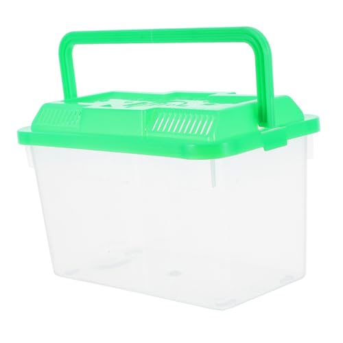 Toyvian Handheld Aquarium Box für Betta Fische Schildkröten Hamster Transparente Kunststoffbox Praktische Tierunterkunft Pflegeleicht Multifunktional für Zuhause Toyvian Handheld Aquarium Box für Betta Fische Schildkröten Hamster Transparente Kunststoffbox Praktische Tierunterkunft Pflegeleicht Multifunktional für Zuhause von Toyvian