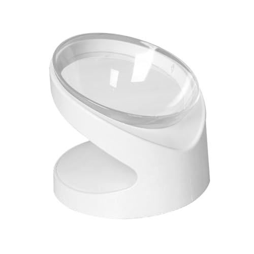 Toyvian Haushalt Haustier Fütterungsschüssel Aus Ergonomische rutschfeste Schüssel Für Katzenfutter Transparente Futterschale Für Angenehmes von Toyvian