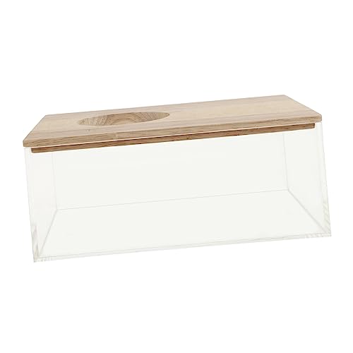 Toyvian Haushalt Sandbad Badewanne für Hamster und Chinchillas Transparente Multi Funktions Badebox als Toilette für Kleintiere Leicht zu Reinigen Lagern von Toyvian