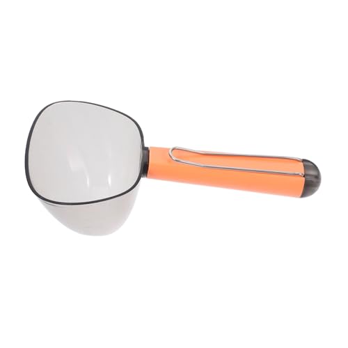 Toyvian Haustier Futterlöffel mit Edelstahlclip und Präziser Messskala für Katzen und Hundefutter Ergonomisch Gestaltet für Komfortable Handhabung und Einfache von Toyvian