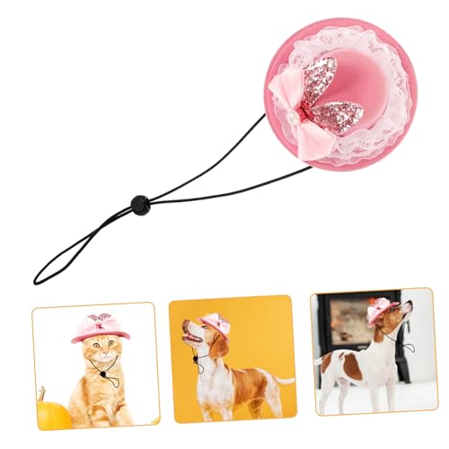 Toyvian Haustier Hut hundefressnäpfe hundesofa hundesnack katzenhaus Haustierhut Sonne klein Hundehut Kostüm dekorativer Welpenhut Ostermütze für Hunde Netter Hut Stoff Rosa Toyvian Haustier Hut hundefressnäpfe hundesofa hundesnack katzenhaus Haustierhut Sonne klein Hundehut Kostüm dekorativer Welpenhut Ostermütze für Hunde Netter Hut Stoff Rosa von Toyvian