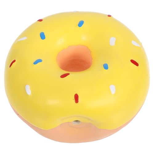 Toyvian Haustier Latex Donuts Welpen Cartoon Quietschend Zahnen Welpen Quetschquietscher Welpenkauer Quietschender Latex Hunde Latex Quietschball Gelbe Emulsion Toyvian Haustier Latex Donuts Welpen Cartoon Quietschend Zahnen Welpen Quetschquietscher Welpenkauer Quietschender Latex Hunde Latex Quietschball Gelbe Emulsion von Toyvian