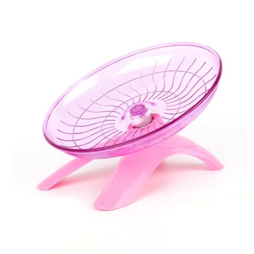 Toyvian Haustier Silent Wheel für Hamster Geräuschloses Laufrad für Kleintiere Abnehmbar und Leicht zu Reinigen für Bewegung und Spaß Drinnen von Toyvian